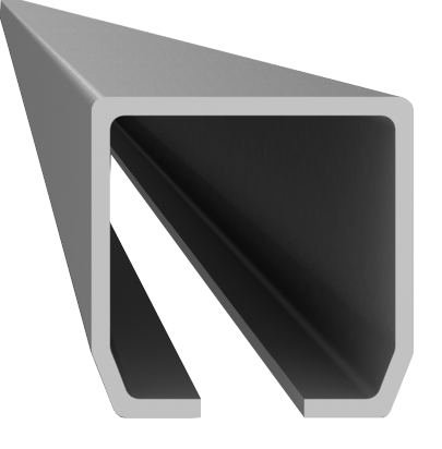 Profil C do bramy przesuwnej