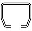 Profil C 95x86x5mm