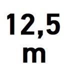 Szerokość przejazdu do 12,5 m