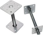 Podstawa słupa ze stałą płytą górną