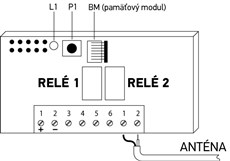 Podłączenie elektryczne NICE FloX2R Podłączenie elektryczne NICE FloX2R