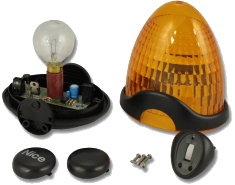Lampa ostrzegawcza NICE LUCY24 — co zawiera?