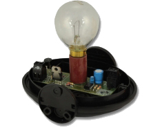 Lampa ostrzegawcza NICE LUCY24 — detal