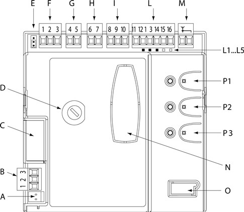 Płyta sterująca MCA2 centrali MC424L