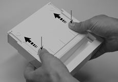 1. Zdejmij górną pokrywę odbiornika 1. Zdejmij górną pokrywę odbiornika