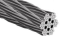 Linka nierdzewna Ø3mm, 7x7 drutów, INOX AISI316