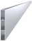 Aluminiowa lamela ogrodzeniowa 100x16 mm, kształt prostokątny, bez wykończenia powierzchni, 6 m